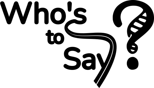 Who’s to Say ? Foundation logo (light)